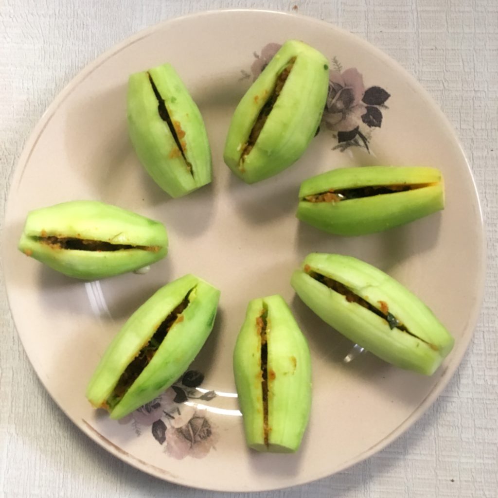 Stuffed Pointed Gourd(Parwal) recipe-12